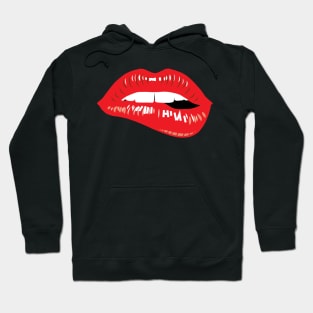 Lips Mask Hoodie